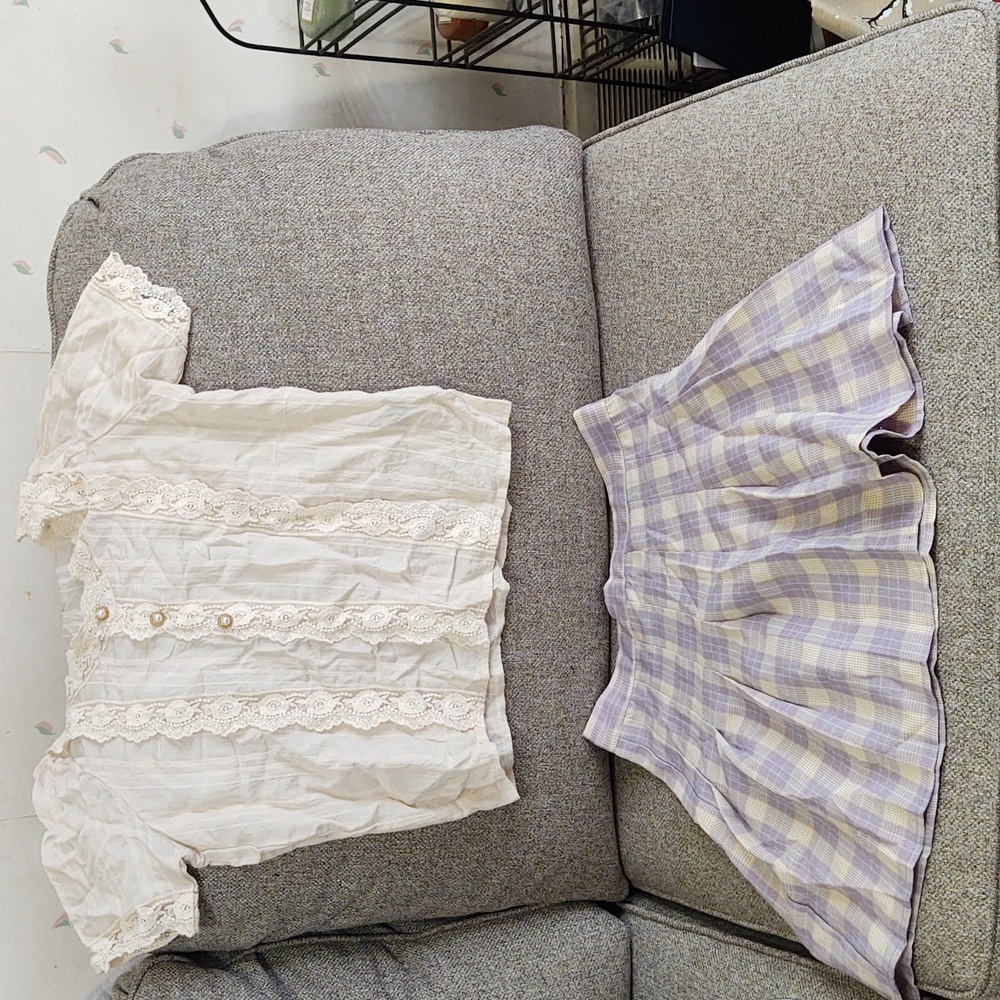 Bundle of skirt and top